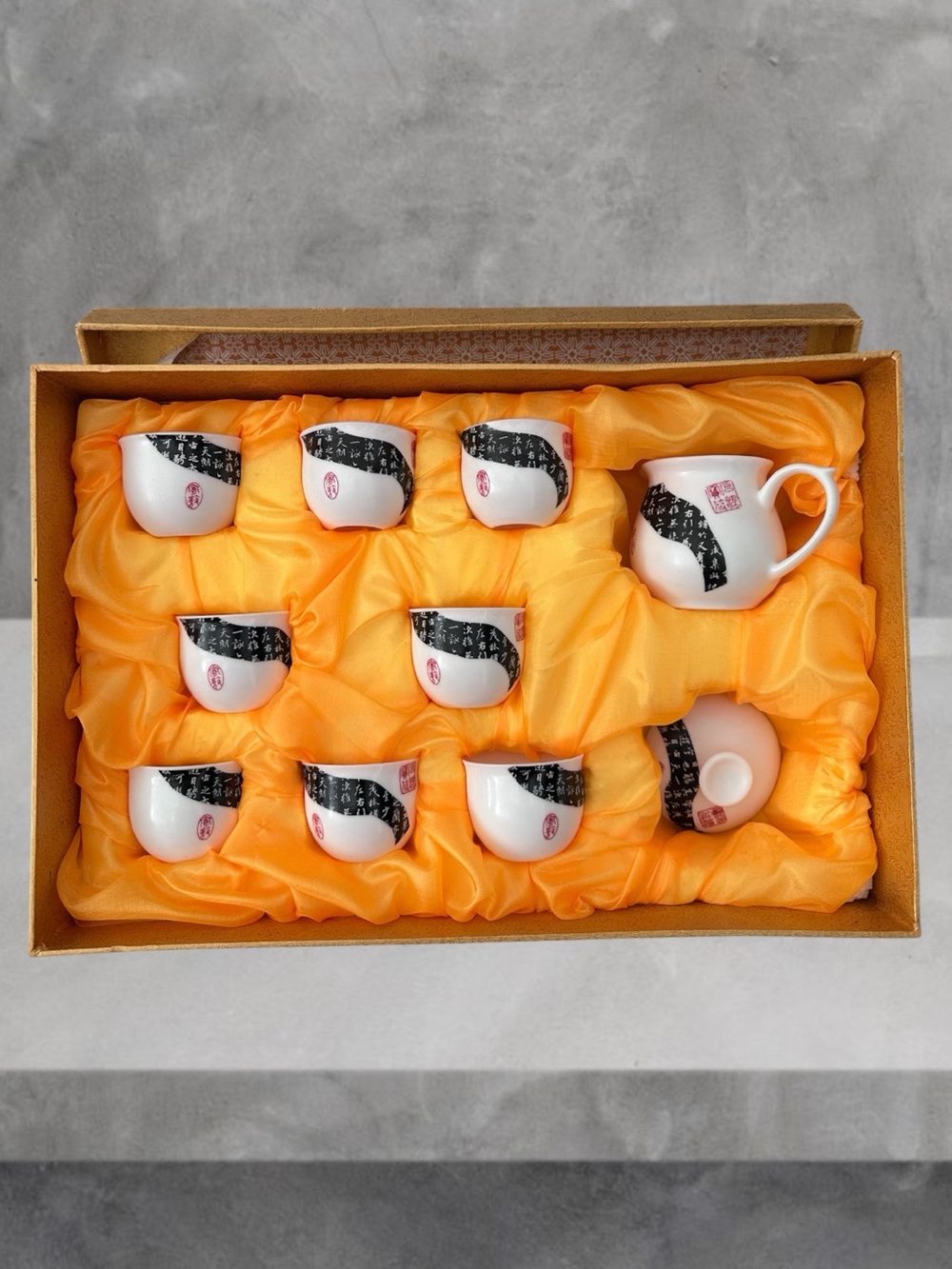 NOS VINTAGE CHINESE TEA SET